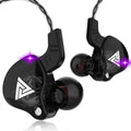 Fone de Ouvido QKZ AK6 HiFi com Microfone - Earbuds Estéreo com Driver de Cobre, Graves Poderosos e Conexão 3.5mm