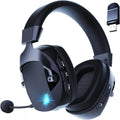 Headset Gamer Acinaci Sem Fio com Microfone - 2.4G Bluetooth, Conexão USB e 3.5mm, 3 Modos para PC, PS4, PS5, Mac e Switch